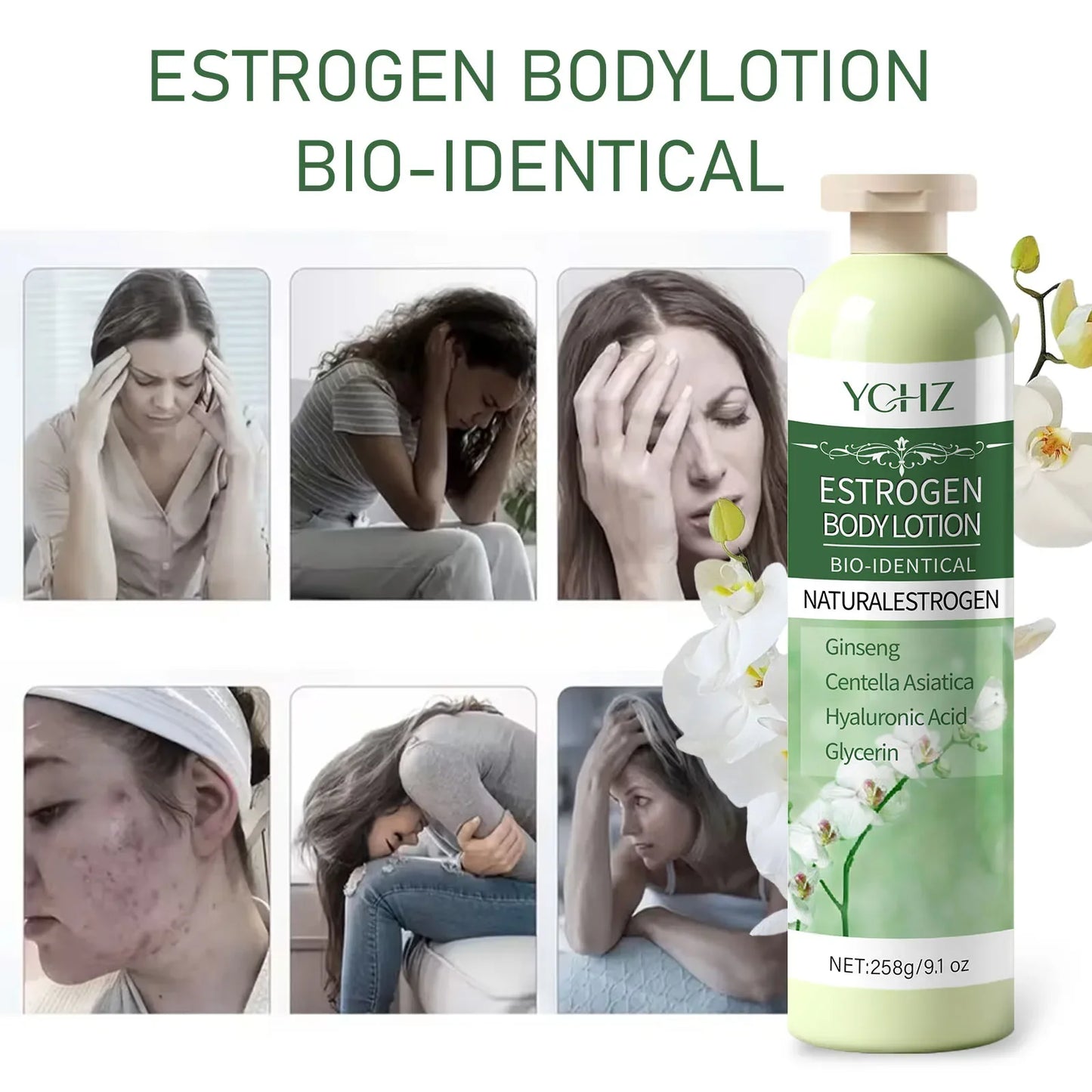 Women's Balancing Natural Body Cream – Alcohol-Free | 258g