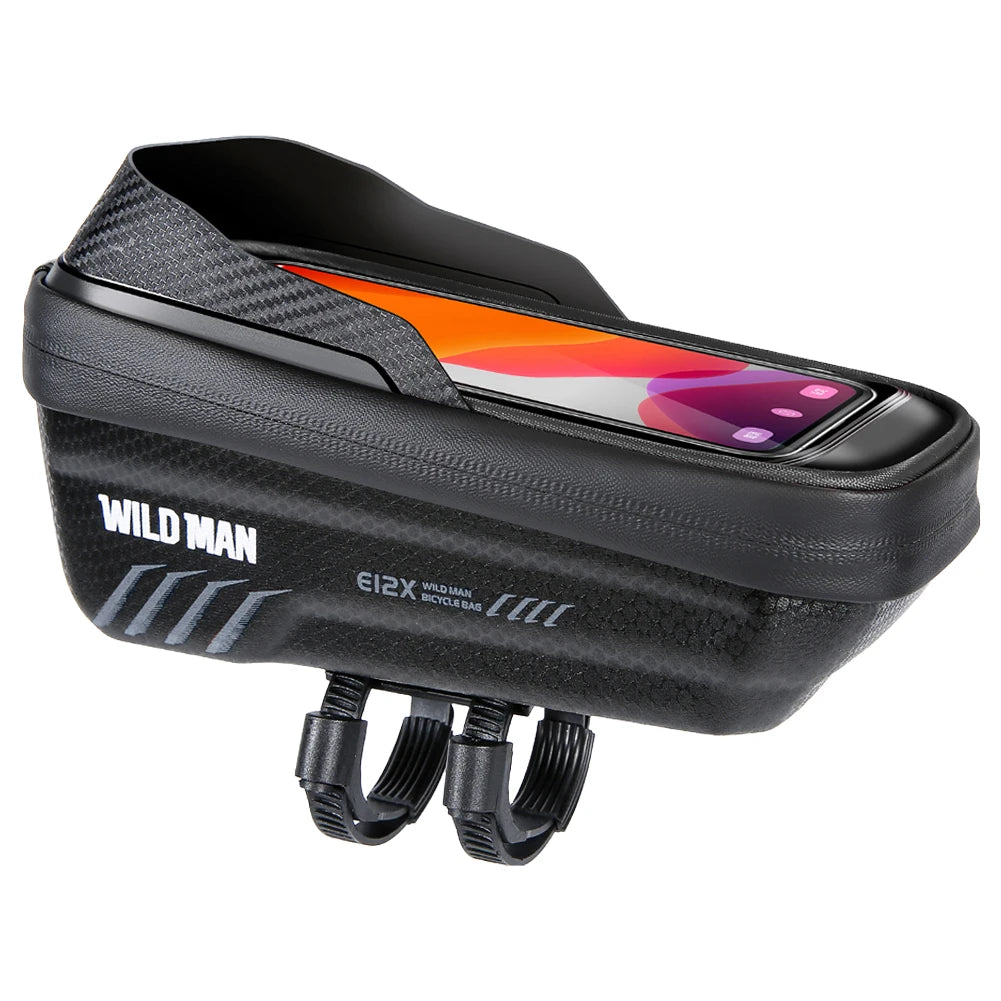 1L Bike Phone Handlebar Bag | Touchscreen Top Tube Frame Bag