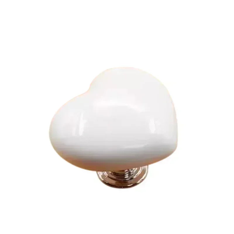 Heart Shape Toilet Flush Button Presser – Nail-Friendly Decor