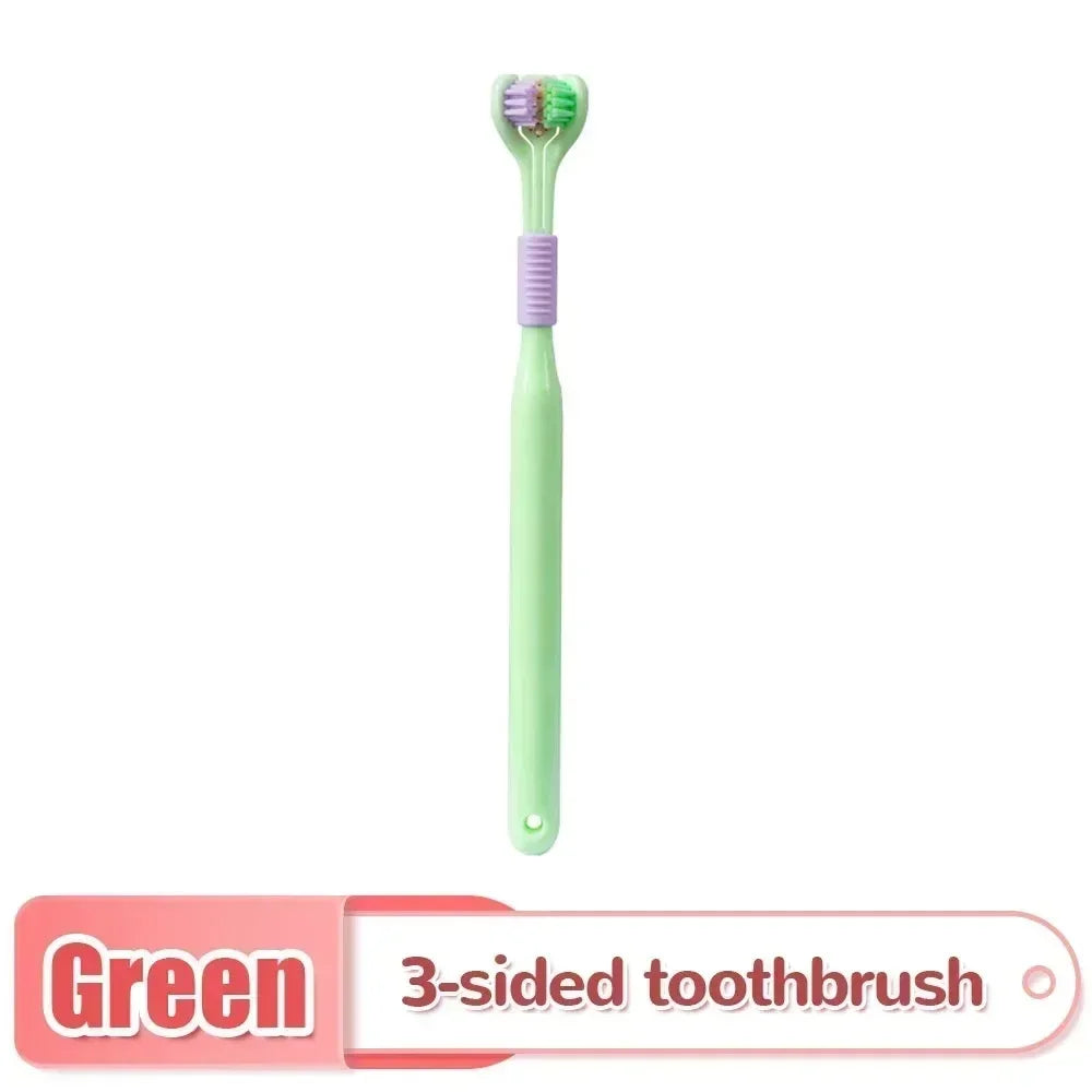 360° Kids Interdental Toothbrush | Baby & Toddler Oral Care Kids Toothbrush Peaceful Pleasures Health and Wellness green