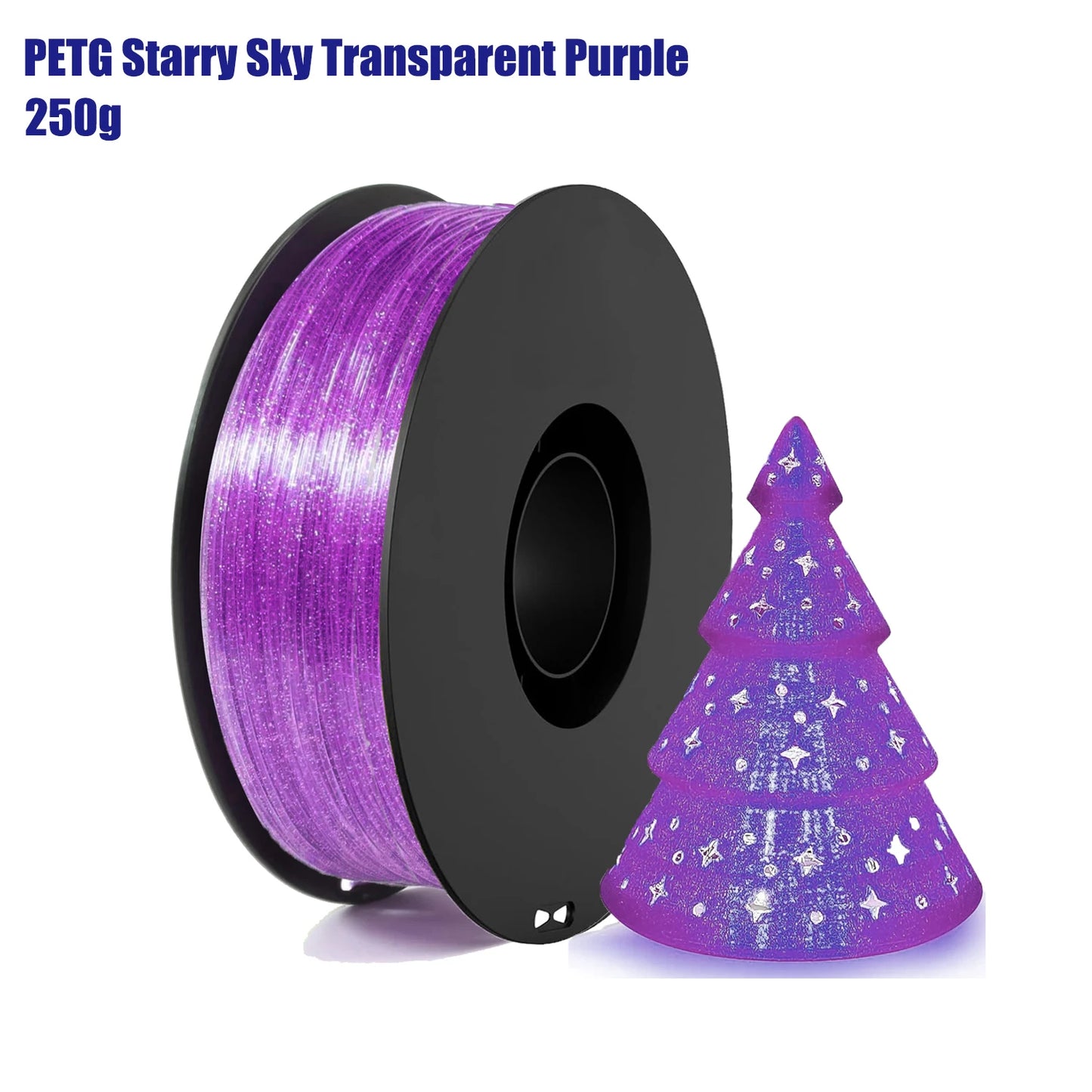 DINGSUN PETG Filament 1.75mm Transparent Gradient | 250g–1kg
