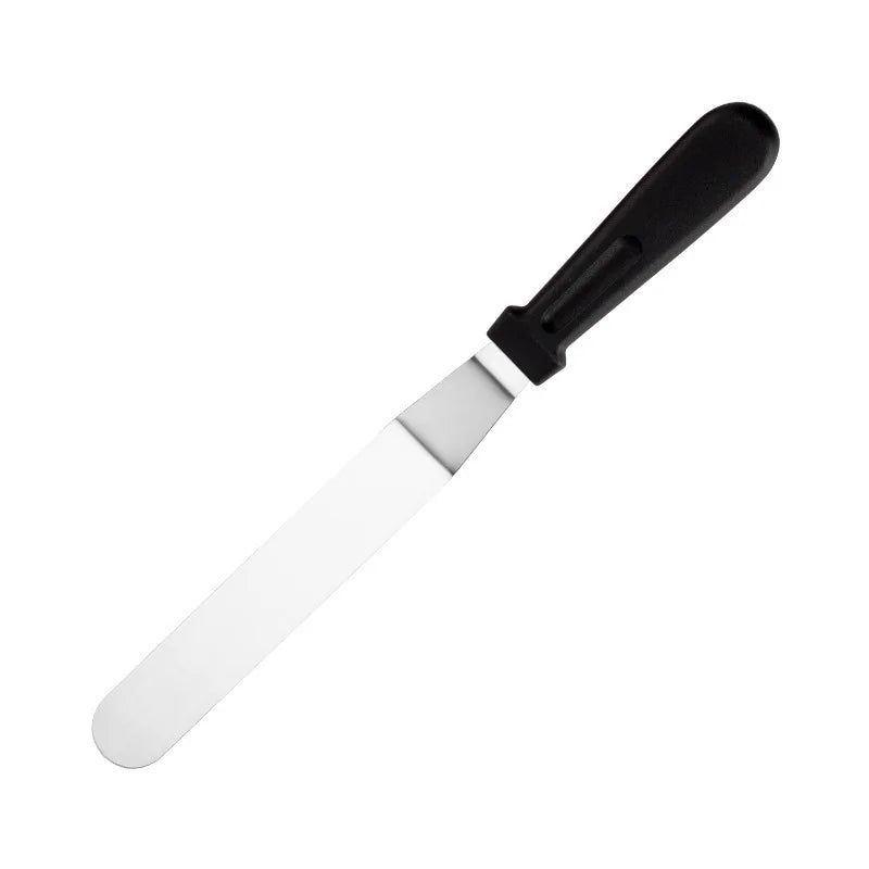 Hot Stainless Steel Cream Spatula Baking Tools 6/8/10 "Cake Decorating Spatula Spread Flat Baking Pastry Tools Kitchen Supplies Peaceful Pleasures Health and Wellness