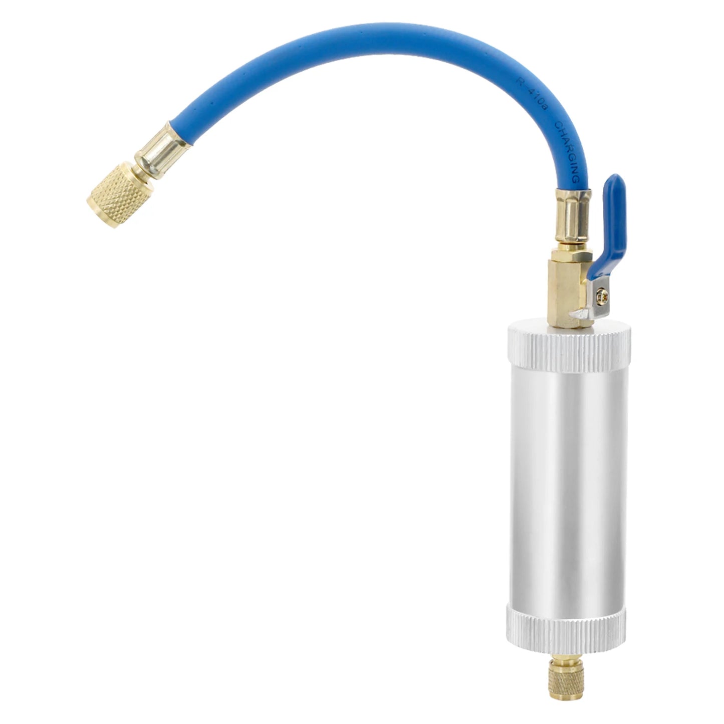 R134A R12 R22 Air Conditioning Car Oil Injection Tool 2 Ounce 1/4" Pure Liquid Oil Coolant Filler Tube Car Accessories Peaceful Pleasures Health and Wellness