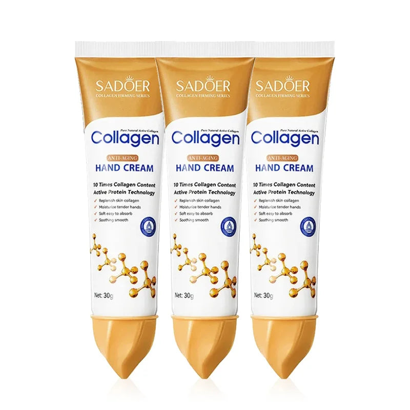 SADOER Collagen Hand Cream – Firming, Hydrating & Brightening