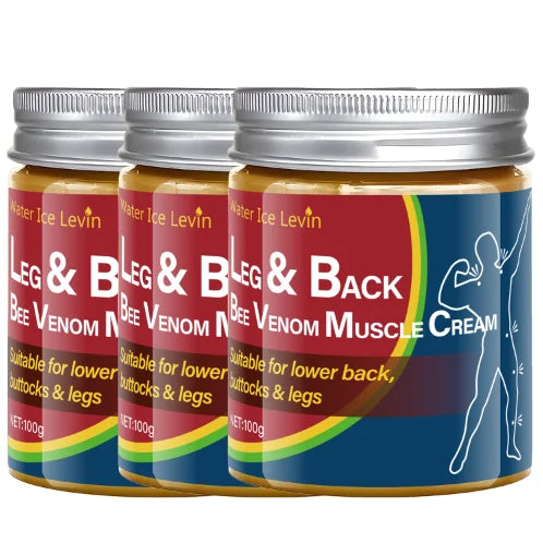 Bee Venom Body Cream – Moisturizing Legs, Back & Buttocks