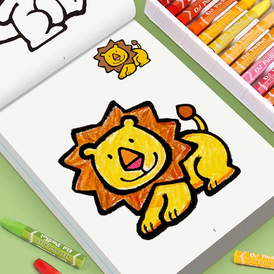 Children's Fun Coloring Book 32 Pages Different Themes Drawing 170 Peaceful Pleasures Health and Wellness