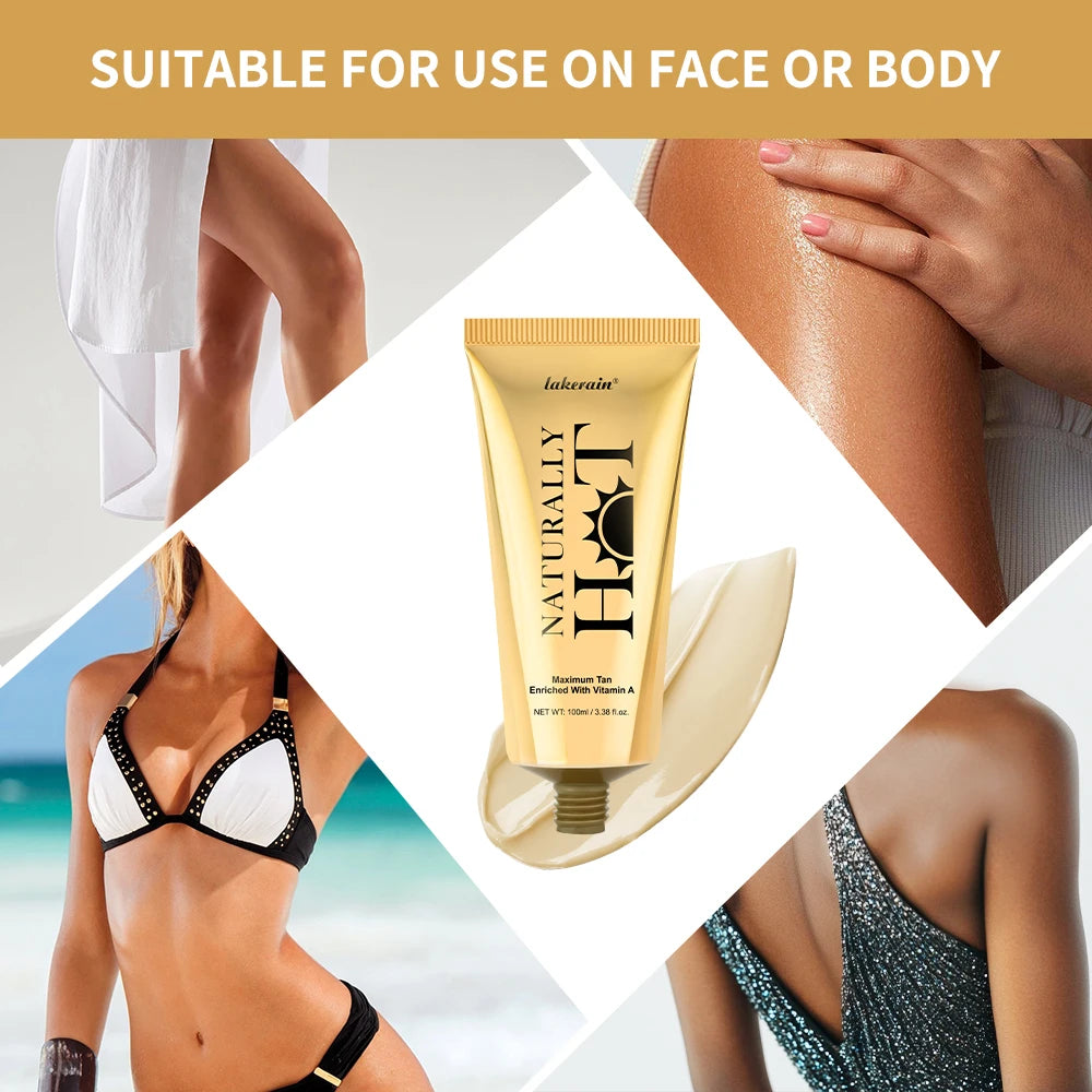 ibcccndc 100ml Self-Tanning Lotion | Natural Glow Body Tan