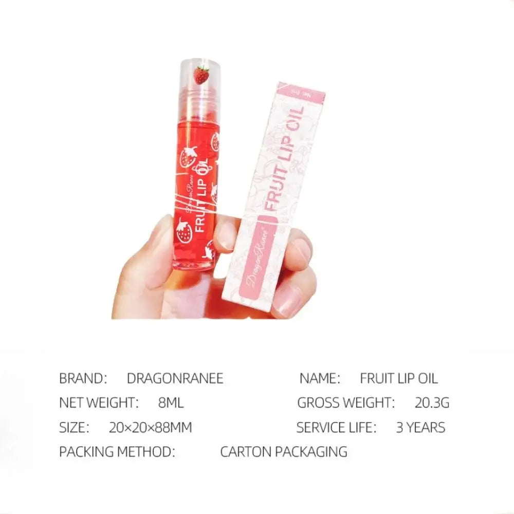 Dragon Ranee Fruit Roll-On Lip Oil – Hydrating Gloss & Balm