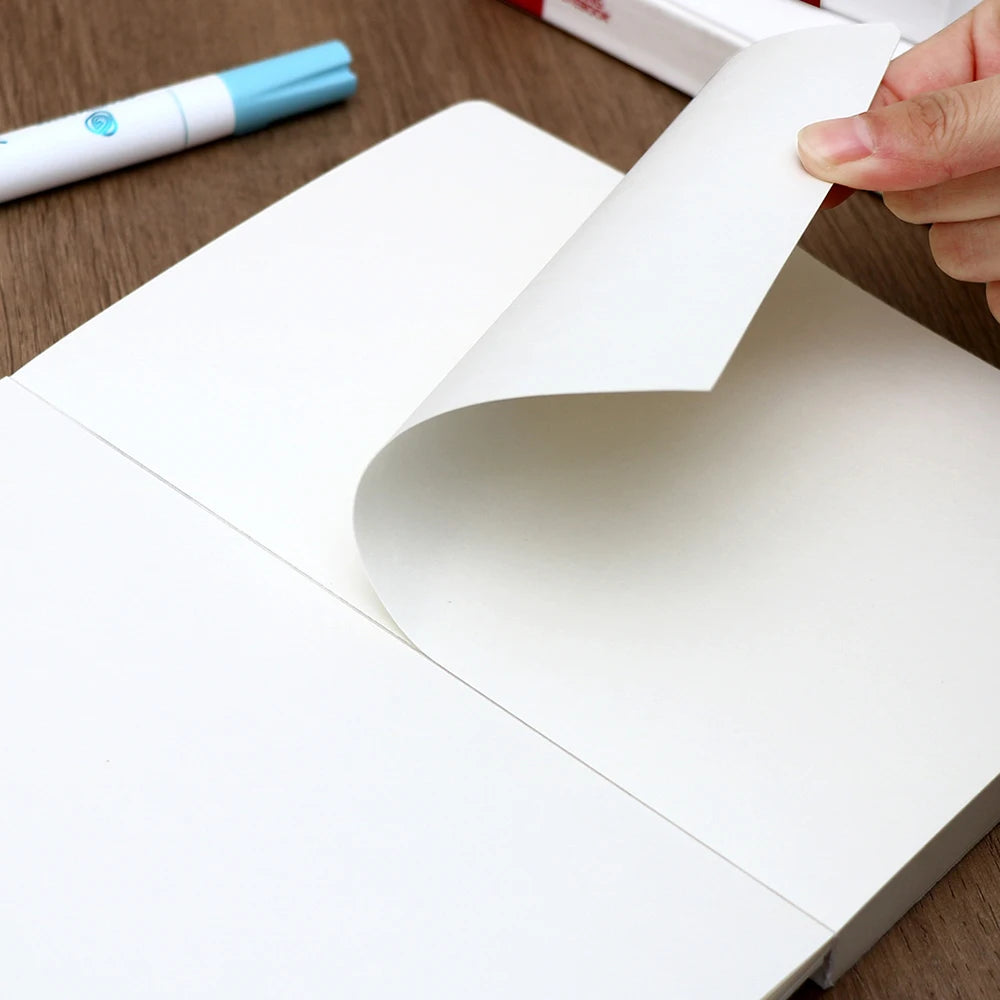 58 Sheets Thickened Drawing Book Watercolor Blank Portable Acrylic