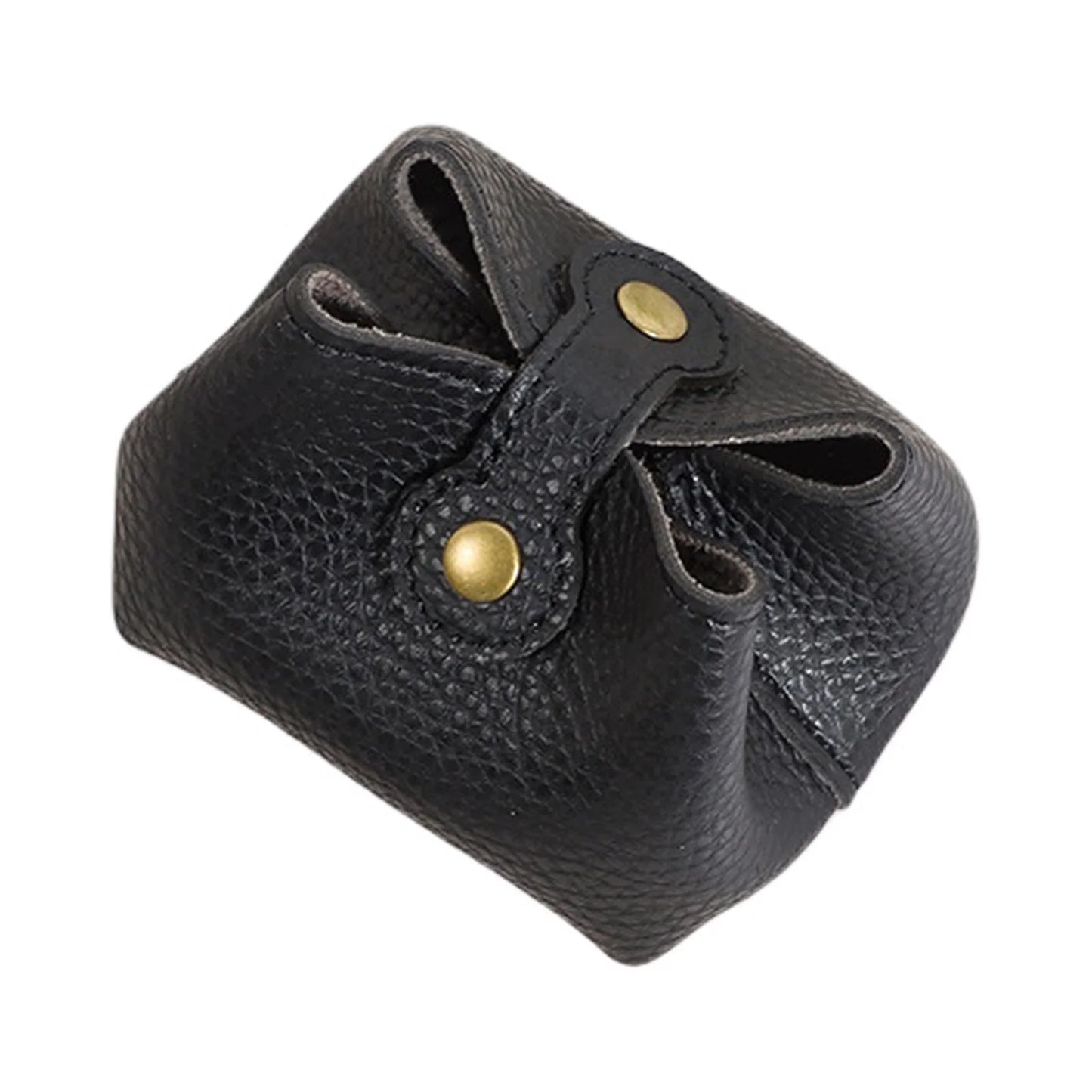 Mini Coin Purse Small Wallet for Women with Zipper Pocket Earphone Keys Lipstick Organizer Portable Korean Style Accessory Peaceful Pleasures Health and Wellness black