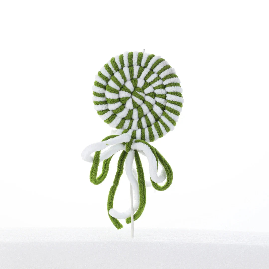 Plush Candy Lollipop Christmas Tree Ornament | Holiday Décor
