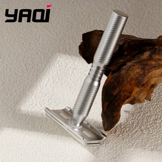 YAQI Ghost (Aluminum Version) Light Weight Safety High Quality Razor For Men Peaceful Pleasures Health and Wellness