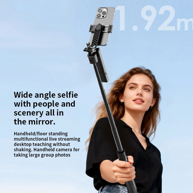 AI Smart Gimbal Tripod Selfie Stick – 360° Face Tracking Peaceful Pleasures Health and Wellness