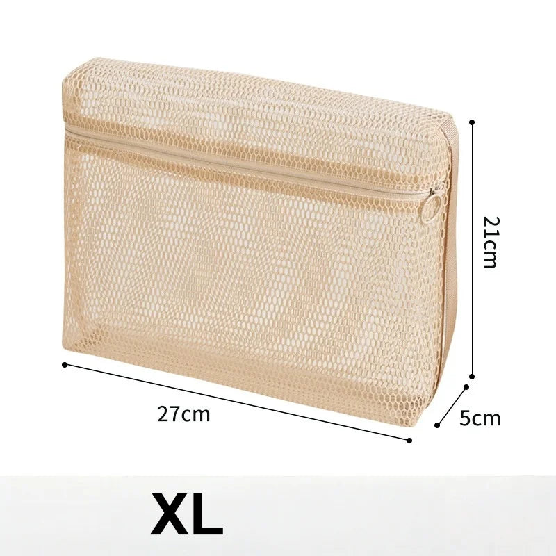 Mesh Travel Toiletry Bag – TSA Carry-On Clear Cosmetic Organizer