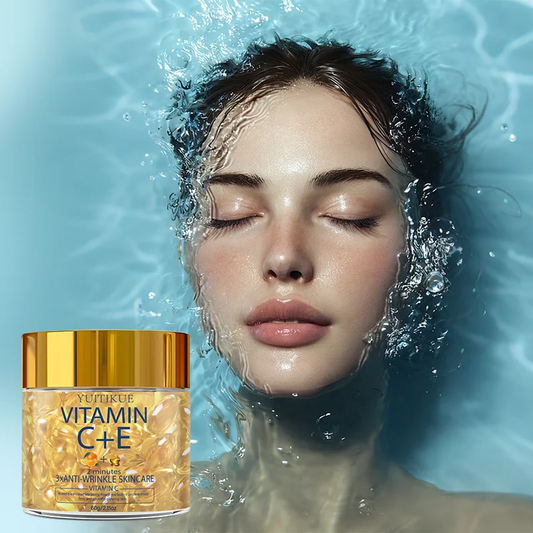YUITIKUE Vitamin C & E Face Cream – Brightening Moisturizer Brightening Face Cream Oasis Select Default Title