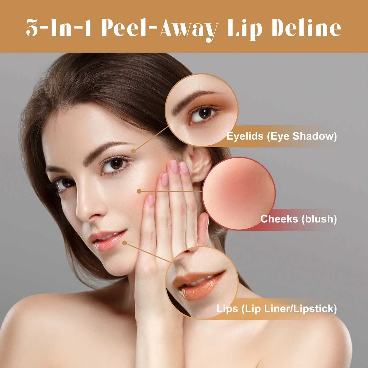 Eelhope Peel Off Lip Liner – Waterproof & Moisturising
