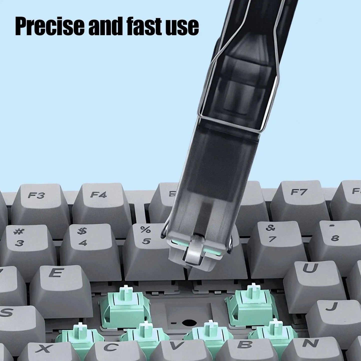 Keyboard Keycap Puller With 4-Claw Grip Key Puller Mechanical Keyboard Keycap And Switchs Removal For Keyboard Cleaning Repair Peaceful Pleasures Health and Wellness