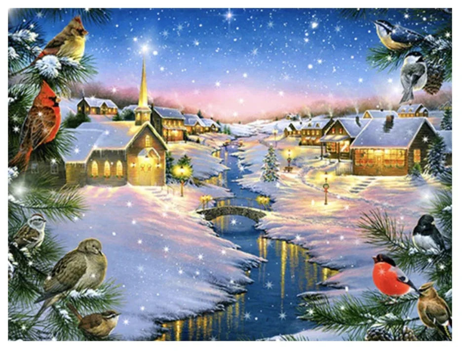 Funny Christmas Cat Vintage Canvas Poster | Retro Wall Art Print Canvas Wall Art Print Peaceful Pleasures Health and Wellness ZLH5538 50x70cm No Frame