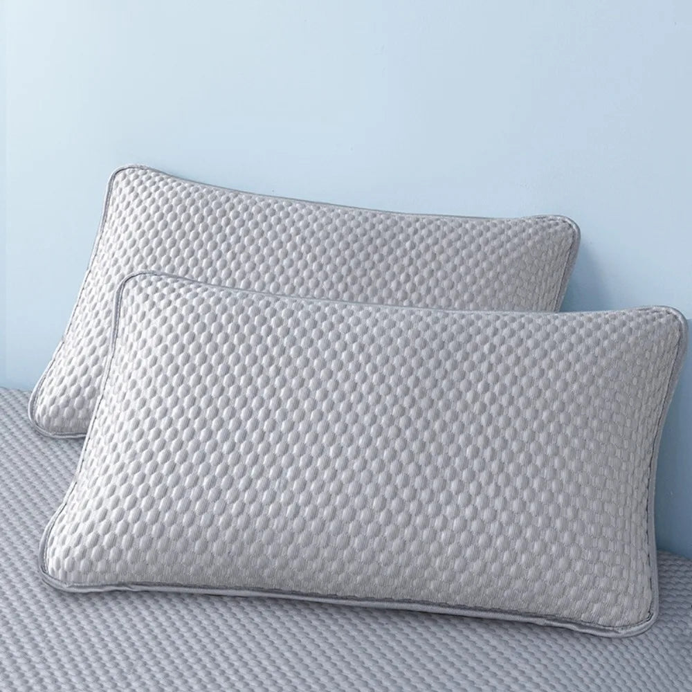 2-Pack Cooling Ice Bean Pillowcases | Breathable Summer Covers
