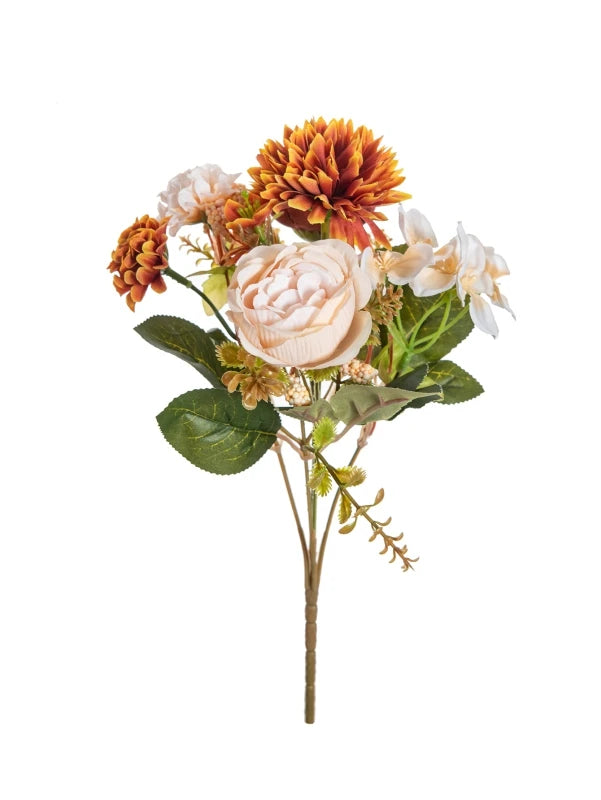 Silk Peony & Chrysanthemum Artificial Flowers – Wedding Décor
