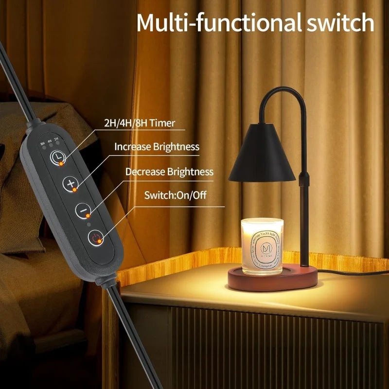 Candle Warmer Lamp with Timer & Dimmer | Wax Warmer Home Gift
