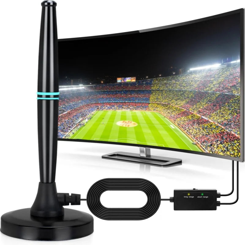 DTMB HDTV Antenna High-Gain Amplifier Indoor Outdoor DVB-T2