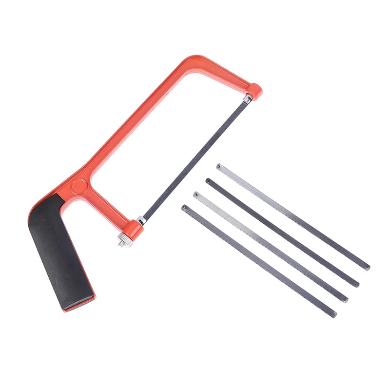 6-Inch Mini Hacksaw | Adjustable Wood & Metal Hand Saw