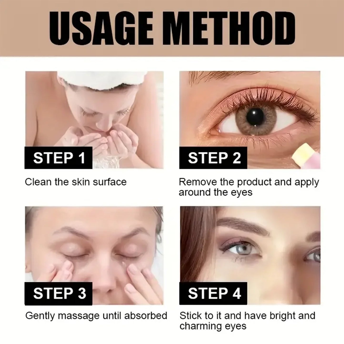 Caffeine Eye Cream Stick – Brighten, Firm & Hydrate Eyes