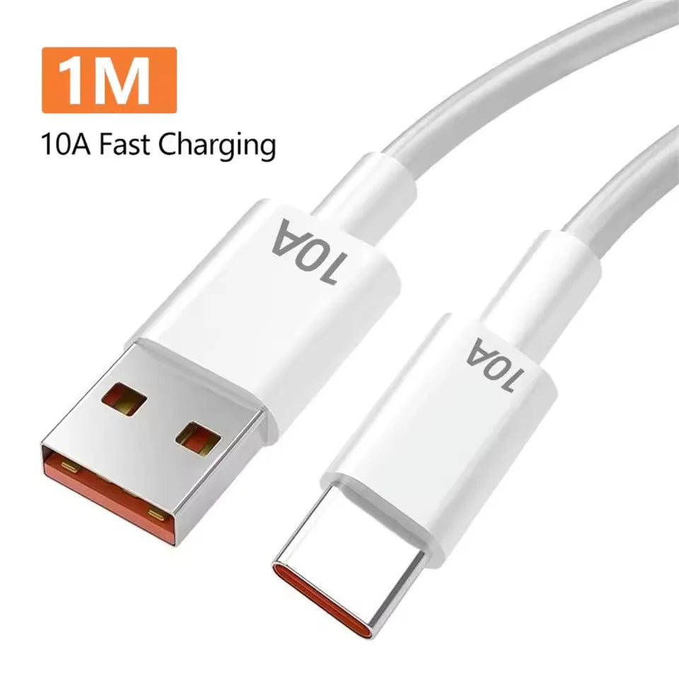 240W 5-Port GaN Fast Charger USB-C PD QC3.0 Desktop Adapter