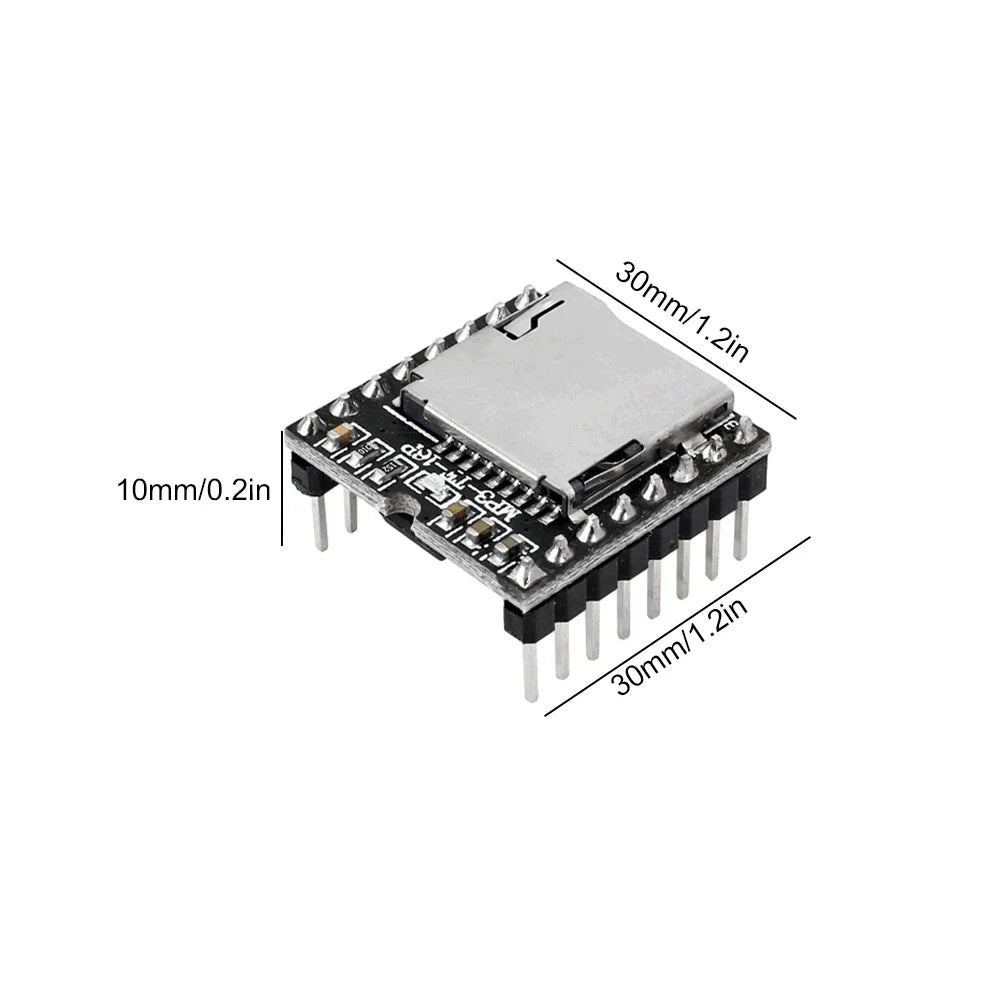 DFPlayer Mini MP3 Module V3.0 – Arduino TF Card Audio Board