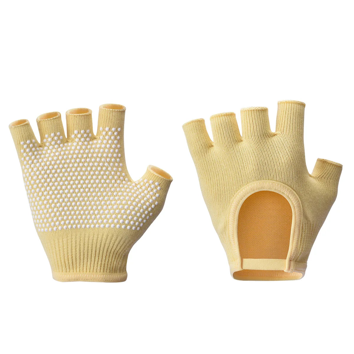 Women's Half Finger Anti-Slip Yoga Gloves | Pilates & Cycling