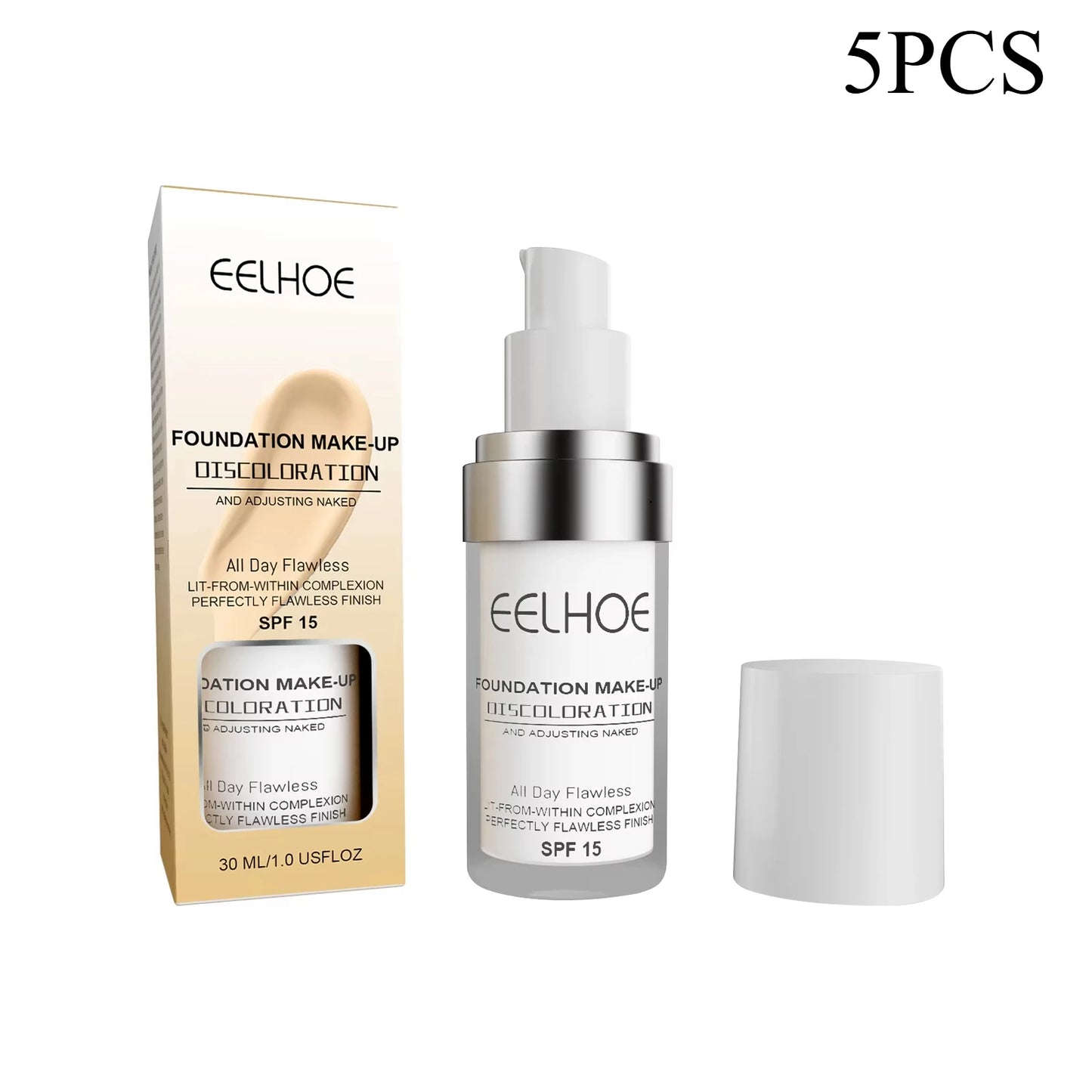 EELHOE Color Changing Liquid Foundation – Waterproof Full Coverage