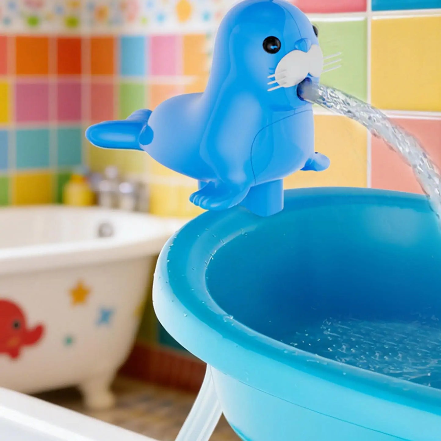 Rechargeable Water Table Spray Pump Splash Toy Accessory Outdoor Water Play For Kids, Backyard Beach Garden Bathtub Peaceful Pleasures Health and Wellness