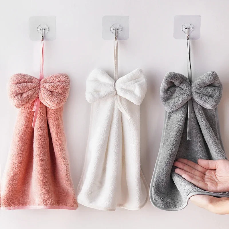Kitchen Hand Towel Bathroom Coral Velvet Bath Towels Microfiber For Home & Garden Soft Quick-drying Spa Absorbent Sauna Beach Peaceful Pleasures Health and Wellness