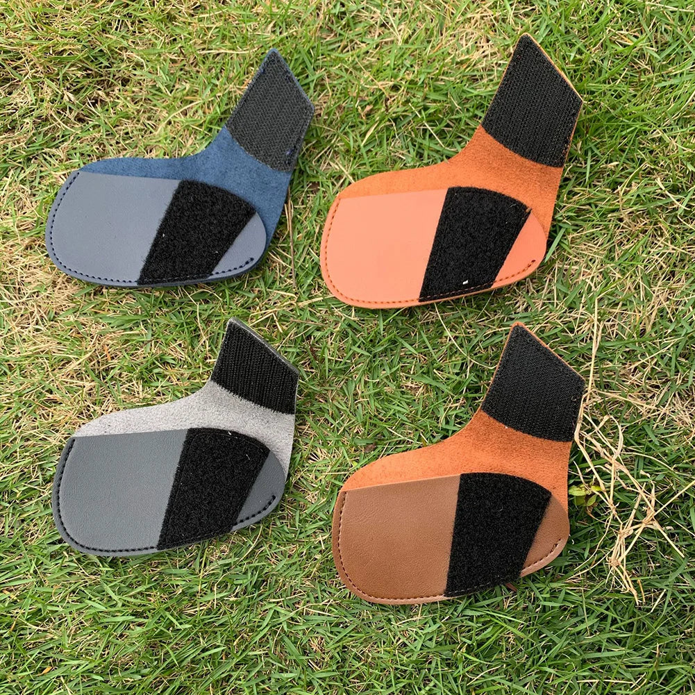 Portable Putter Cover PU Lightweight Golf Head Leather Cover Golf Accessoires for Golfers Peaceful Pleasures Health and Wellness