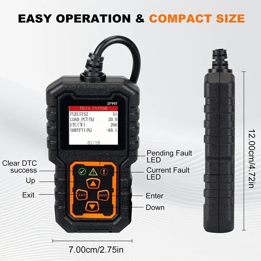 OBD2 Scanner – Engine Fault Code Reader for 1996+ Vehicles Peaceful Pleasures Health and Wellness