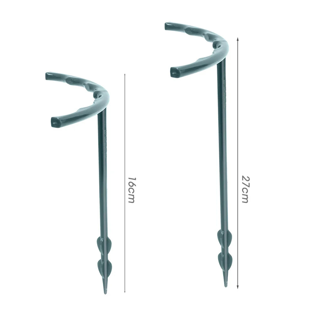 Semi-Circle Plant Support Stakes Hoops – Indoor & Outdoor Garden
