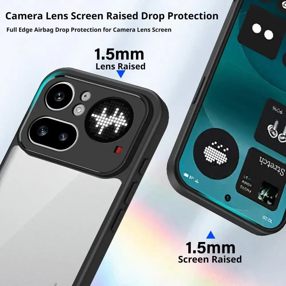 Transparent Matte TPU Silicone Case For Nothing Phone 4A/4A Pro Shockproof Bumper Protection Anti Fingerprint Phone Accessories Peaceful Pleasures Health and Wellness
