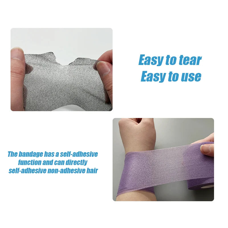 Sponge Bandage - 20m * 6cm Suitable For Sports Use,Wrapped Around Wrists,Headers,Ankles,Knees Sports Bandage Peaceful Pleasures Health and Wellness