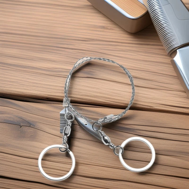 Portable Wire Hand Saw | Stainless Steel Survival Camping Saw