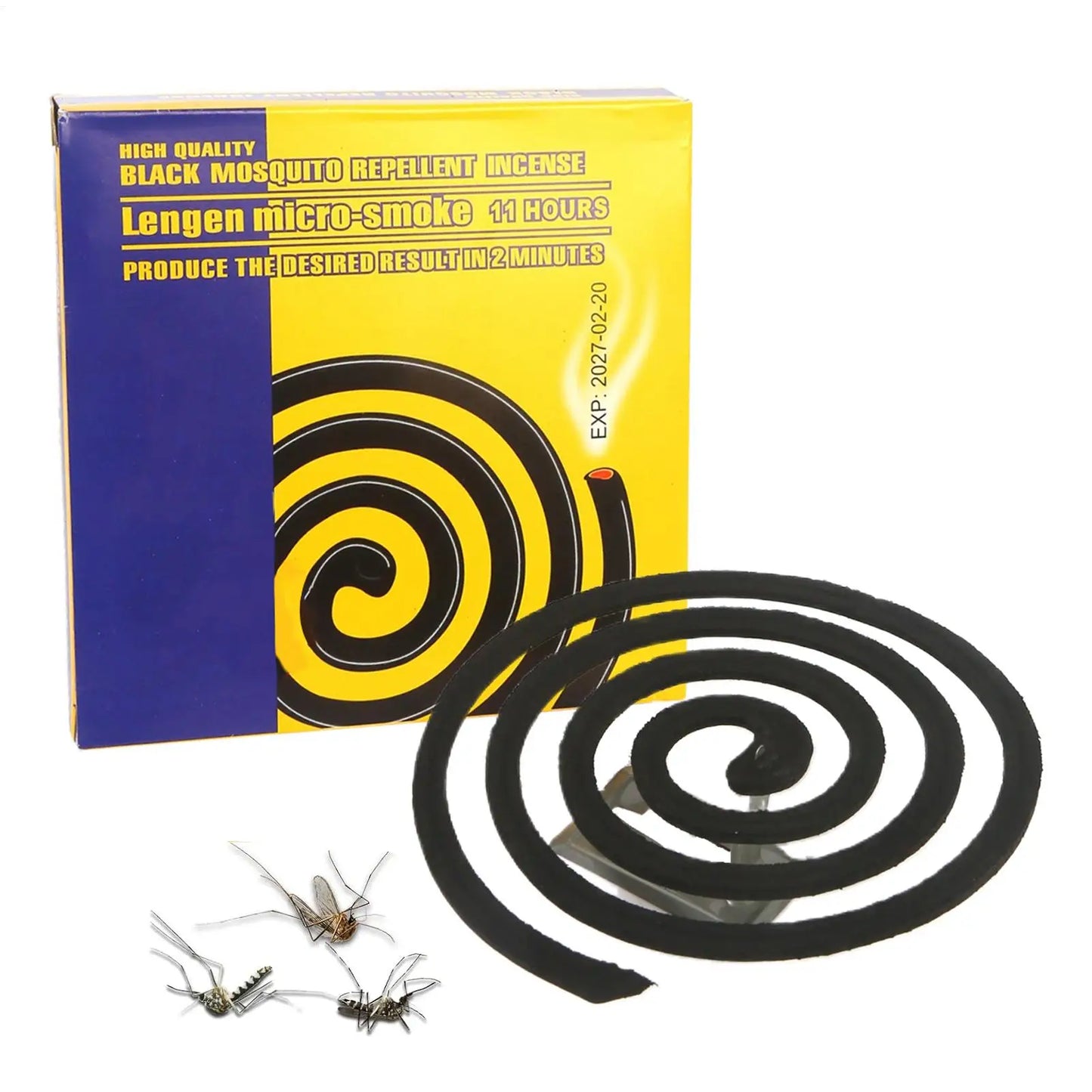 Natural Spiral Incense Coils Long-Lasting Fragrance for Outdoor Camping Patio Garden Balcony & Indoor Activities Peaceful Pleasures Health and Wellness
