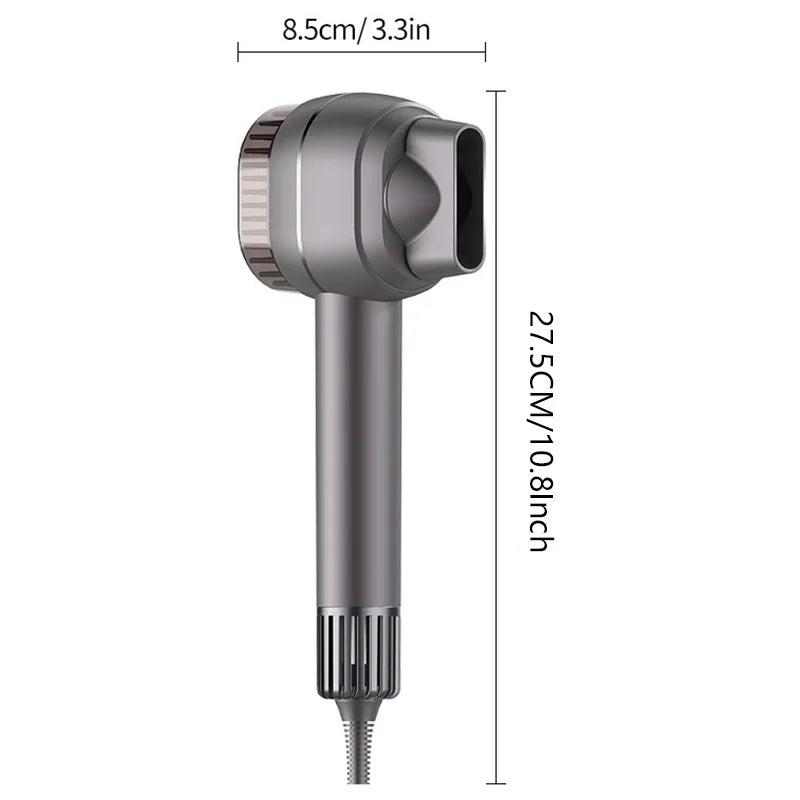 New 1400W High-speed ABS Hairdryer Strong Airflow Fast Drying Household Negative Ion Constant Temperature Hair Care High-power Peaceful Pleasures Health and Wellness