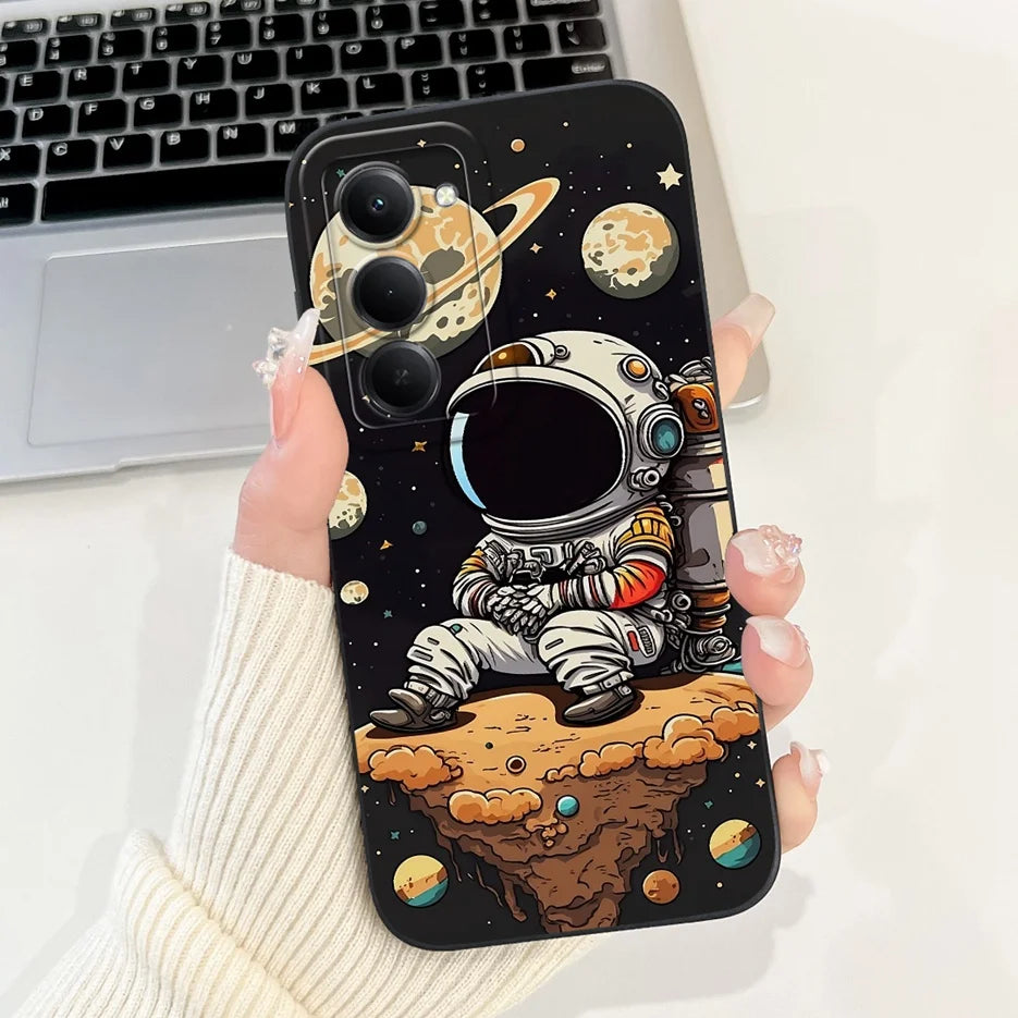 Xiaomi Redmi 15 4G/5G Cute Cartoon Shockproof Silicone Case