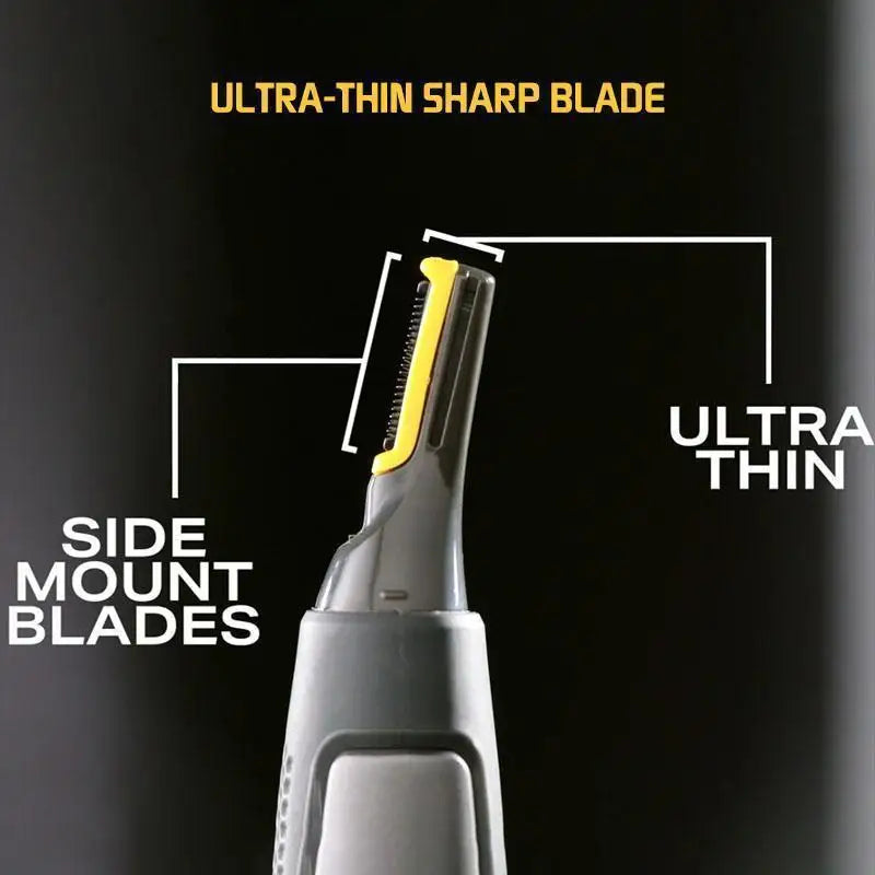 New Multifunction Nose Eyebrow Sideburns Head Shaver Personal Facial Care Washable Electric Men's Mini Razor Peaceful Pleasures Health and Wellness