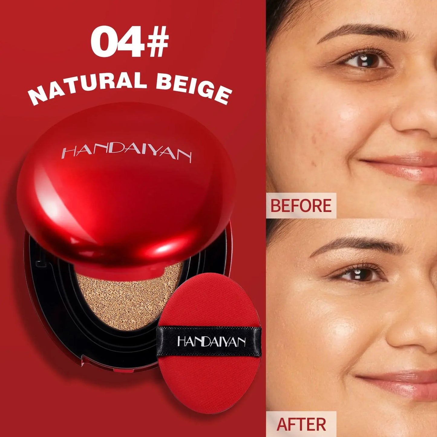 BB CC Air Cushion Cream – Full Coverage Waterproof Foundation
