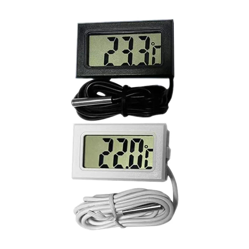 48mm Aquarium Digital Thermometer | LED Fish Tank Temp Gauge