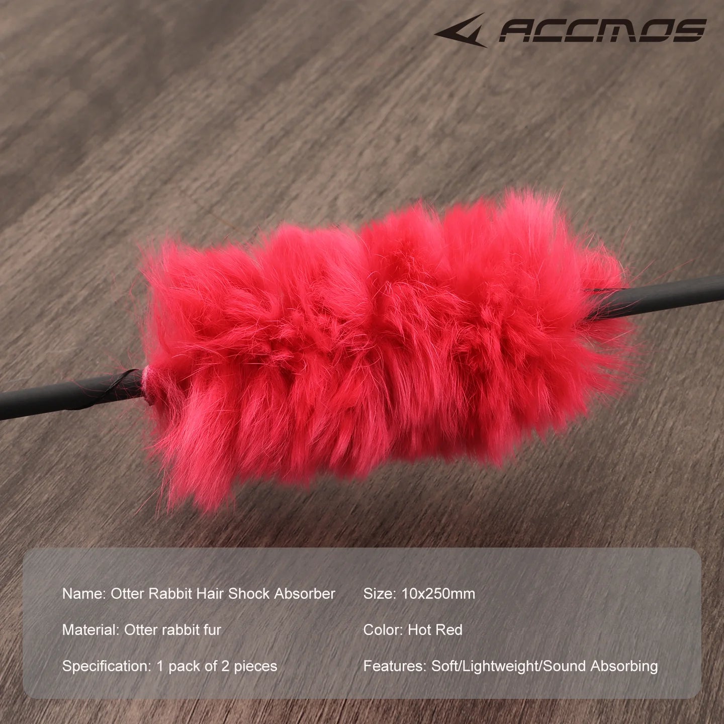 Soft Fur Hair Bow String Stabilizer Damper Archery Hunting Vibration