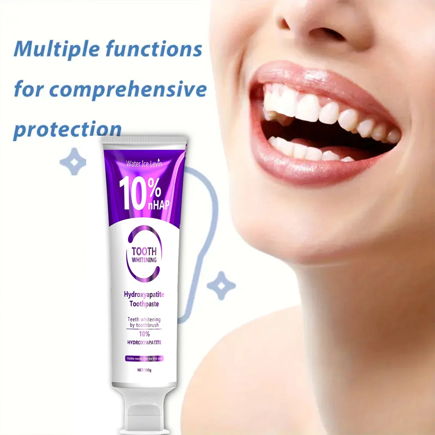 Hydroxyapatite Whitening Toothpaste | 10% HA Enamel Care