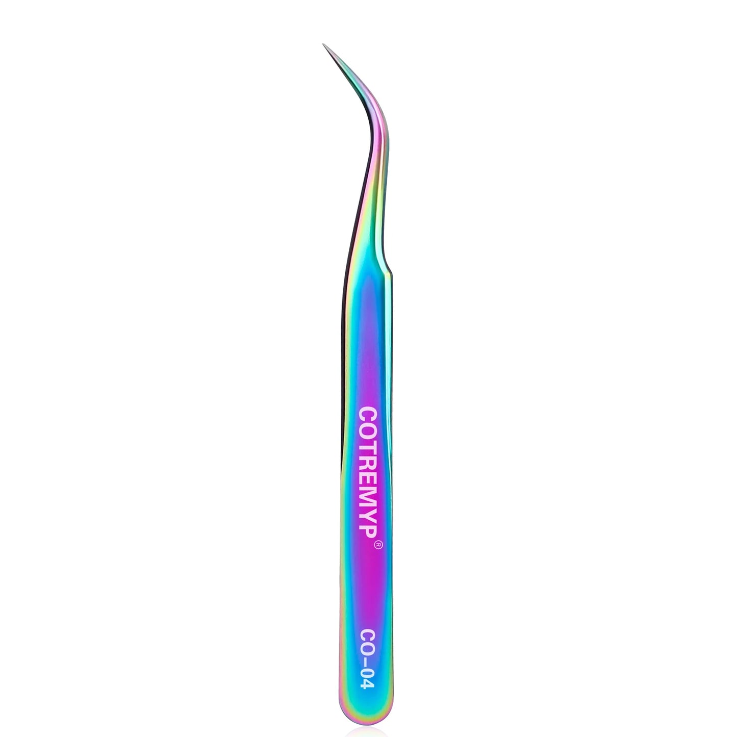 Stainless Steel Slanted Eye Brow Clips Lashes Extension Applicator Tweezers Hair Removal for Makeup Cosmetic Tool Peaceful Pleasures Health and Wellness Butterfly Clip