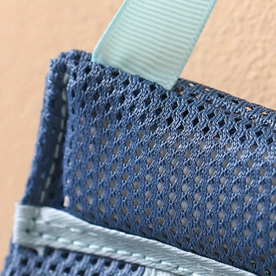 Wall-Mounted Mesh Garbage Bag Dispenser | Kitchen Organizer